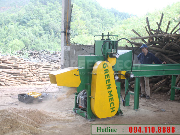 lắp đặt máy nghiền gỗ tại Quảng Ninh