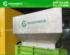 Phễu nạp máy nghiền 2 trục