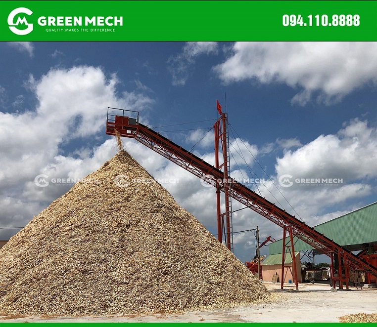 Nhà máy chế biến dăm gỗ xuất khẩu số lượng lớn