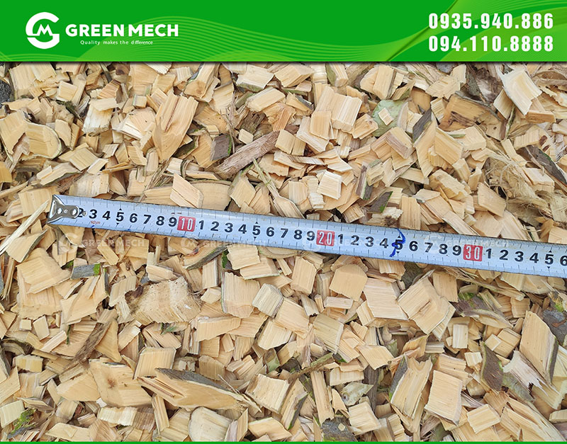 Dăm gỗ đạt chất lượng xuất khẩu