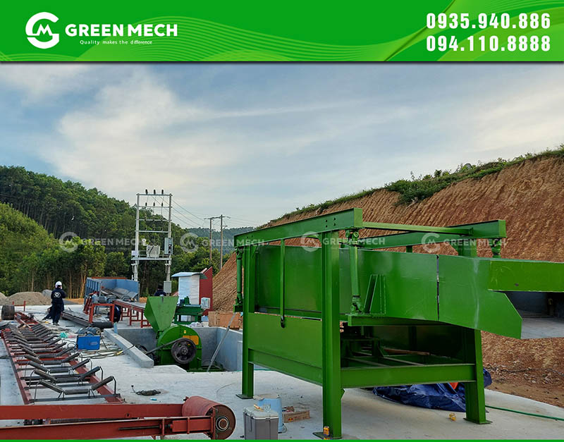 Dây chuyền băm dăm gỗ GREEN MECH
