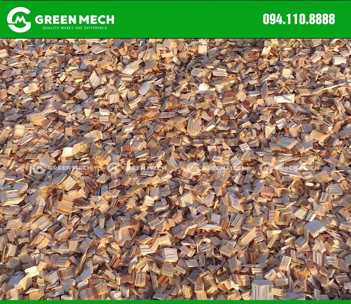 Dăm gỗ đạt chất lượng xuất khẩu