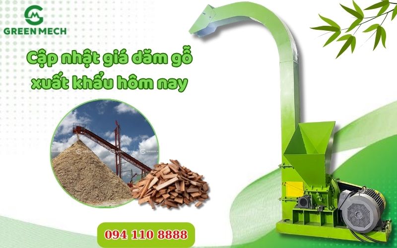 Giá dăm gỗ xuất khẩu hôm nay