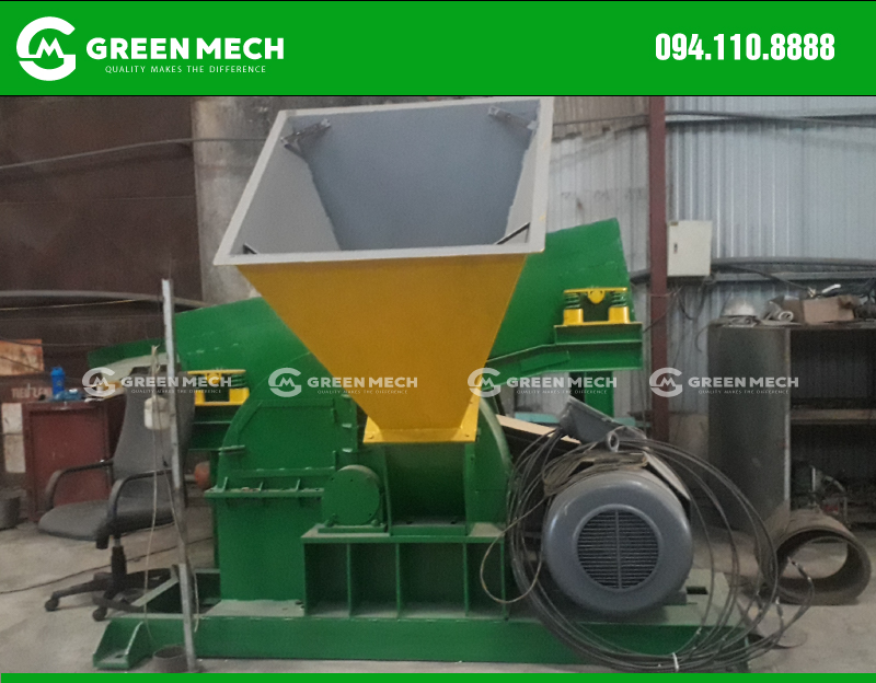 Máy băm gỗ công suất 15 tấn/giờ