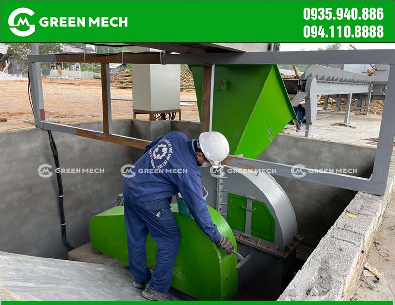hướng dẫn bảo trì máy băm gỗ GREEN MECH